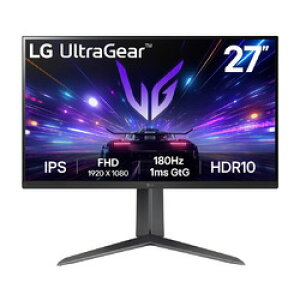 LG@Electronics@Japan 27^ tHD IPSpl 180Hz 1ms Q[~Oj^[(27GS65F-B) 񂹏i