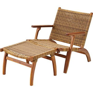 東谷 アームチェア&オットマン(NRS-423) メーカー在庫品