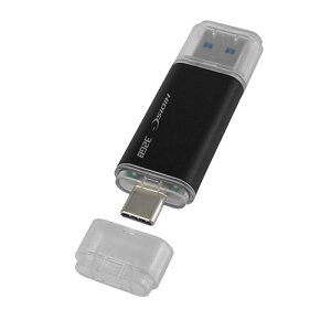 ���C������ HIDISC USB3.2 Gen2 Type-C &Type-A���� �t���b�V���h���C�u 32GB �L���b�v( HDUF136C32G3C) ���񂹏��i