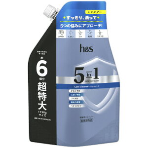 P&G h&s 5in1 �N�[���N�����Y �V�����v�[ �߂����p ������ 1750g 1��(PG243263) ���񂹏��i