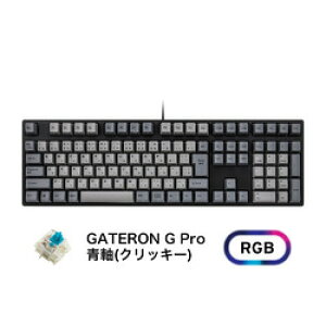 ikbc JIS112L[RGBCg JjJL[{[h(GATERON/NbL[)(IK-CD108-G/BL-RGB-BK) 񂹏i