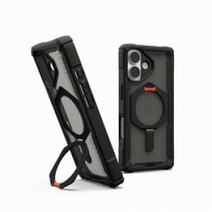 Urban�@Armor�@Gear iPhone 17�p MagSafe�Ή� PLASMA XTE(�u���b�N/�|�b�v�I�����W)(UAG-IPH25MB-TXM-B/P) ���񂹏��i