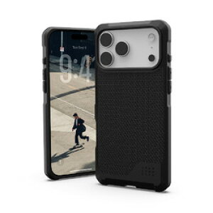 Urban�@Armor�@Gear iPhone 17 Pro Max�p MagSafe�Ή� METROPOLIS LT(�P�u���[�u���b�N)(UAG-IPH25LA-FLM-KB) ���񂹏��i