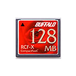 バッファロー RCF-X128MY　コンパクトフラッシュ 128MB　「RCF-Xシリーズ」 目安在庫=△