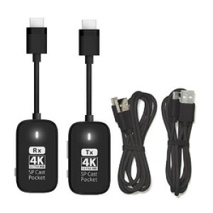 vXg 4KΉCXv[e[V HDMI to HDMI(SPCASTPOCKET-H1-4KR1) ڈ݌=
