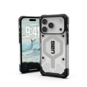 Urban�@Armor�@Gear iPhone 17 Pro�p MagSafe�Ή� PATHFINDER CLEAR(�A�C�X/�V���o�[)(UAG-IPH25MA-MS-I/S) ���񂹏��i