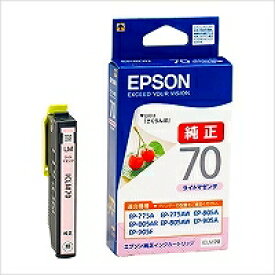 エプソン EPSON ICLM70 カラリオプリンター用インクカートリッジ（ライトマゼンタ） 目安在庫=△