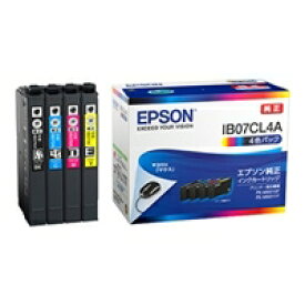 エプソン EPSON IB07CL4A インクカートリッジ(4色パック)/標準インク 目安在庫=○