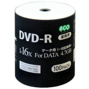 HIDISC f[^pDVD-R 16{ 100 GRdl VNpbN(DR47JNP100_BULK) 񂹏i