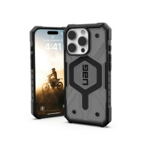 Urban　Armor　Gear iPhone 16 Pro用 MAGSAFE対応 PATHFINDER CLEAR アッシュ(UAG-IPH24MA-MS-AS) 取り寄せ商品