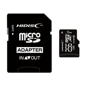 HIDISC microSDXCJ[h 256GB CLASS10 UHS-1Ή SDϊA_v^t(HDMCSDX256GCL10UIJP3) 񂹏i