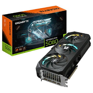GIGABYTE MKoCg NVIDIA RTX5080 OtBbN{[h GDDR7 16GB GV-N5080GAMING OC-16G(4988755-070997) 񂹏i