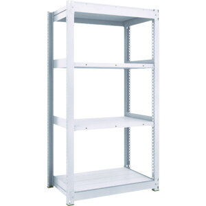 TRUSCO TUG型中量棚450kg 単体 1255×776×H1800 4段 1台(TUG450-64J-4) 目安在庫=○