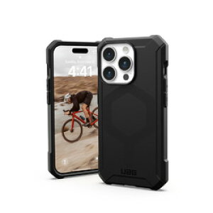 Urban�@Armor�@Gear UAG�А� iPhone 15 Pro�p�P�[�X ESSENTIAL ARMOR�i�u���b�N�j(UAG-IPH23MA-EMS-BK) ���񂹏��i