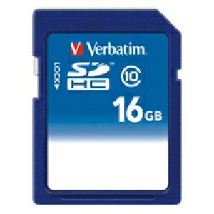 Verbatim SDHC Card 16GB Class 10 SDHC16GJVB1 ���񂹏��i