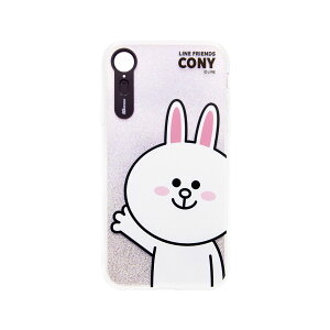LINE FRIENDS iPhone XR Light UP CASE x[VbN Rj[(KCL-LBA006) d݌ɕi