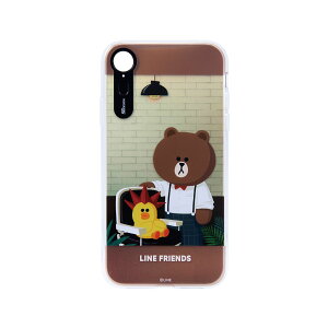 LINE FRIENDS iPhone XR Light UP CASE e[} wAhbT[(KCL-LCT008) d݌ɕi