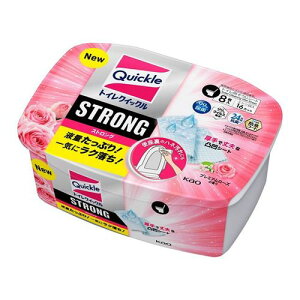 花王(kao) トイレクイックル STRONG プレミアムローズ 容器入 8枚 ×12セット(4901301417688 x12) 取り寄せ商品