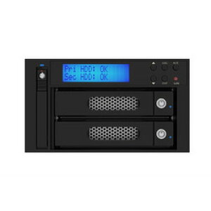 RAIDON Internal iR2824 6G RAID ModuleRemovable tray w/ key-lock LCD Mec(IR2824-S3) 񂹏i