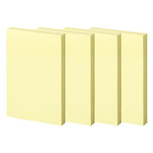 TPS 強粘着ふせん 75×50mm パステルカラー・イエロー 1セット(30冊:10冊×3パック)(4589585769220 x3) 目安在庫=○