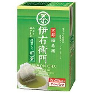 宇治の露製茶 伊右衛門 抹茶入り煎茶ティーバッグ2g x 20バッグ ×12セット(4901046661018 x12) 取り寄せ商品