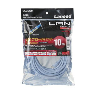 �G���R�� ELECOM CAT6A�Ή� GigabitLAN�P�[�u�� 10m(�u���[) LD-GPA BU10 ×25�Z�b�g(4953103221918 x25) ���[�J�[�݌ɕi