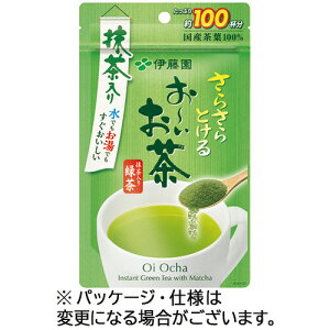 伊藤園 さらさらとける おーいお茶抹茶入り緑茶 80g/パック 1セット(3パック)(4901085120453 x3) 目安在庫=○