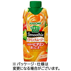 JS ؐ100 Smoothie r^~X[W[ 330ml pbN 1P[X(12{)(4901306075111 x12) ڈ݌=