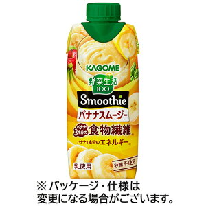 JS ؐ100 Smoothie oiiX[W[ 330mL pbN 1P[X(12{)(4901306001783 x12) ڈ݌=