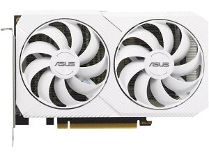ASUS TeK DUAL GeForce RTX3060/OCΉ fAt@OtBbNJ[h White(DUAL-RTX3060-O8G-WHI) 񂹏i