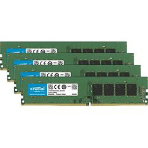 Crucial 64GB Kit (16GBx4) DDR4 2666 MT/s (PC4-21300) CL19 DR x8 Unbuffered DIM(CT4K16G4DFD8266) ���񂹏��i