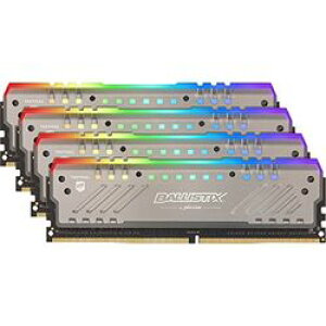 Crucial 32GB Kit (8GBx4) RGB DDR4 2666 MT/s (PC4-21300) CL16 SR x8 Unbuffered(BLT4K8G4D26BFT4K) ���񂹏��i