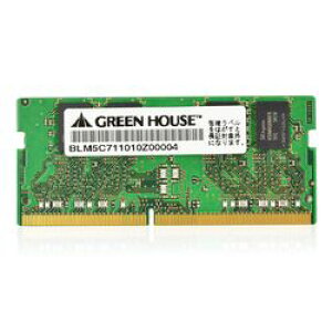 O[nEX GREEN HOUSE GH-DNF2666-8GB PC4-21300 DDR4 SO-DIMM 8GB [J[݌ɕi
