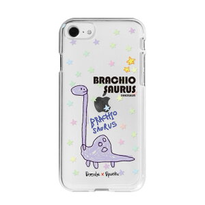 DPARKS \tgNAP[X for iPhone SE 3/SE 2/8/7 DINO BRACHIOSAURUS(DS22728iSE3) d݌ɕi