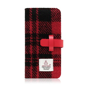 SLG Design iPhone 8Plus/7Plus Harris Tweed Diary ���b�h×�u���b�N(SD8153i7P) �d����݌ɕi