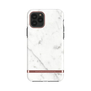 Richmond&Finch iPhone 11 Pro Max FREEDOM CASE �}�[�u�� White Marble(RF17998i65R) �d����݌ɕi