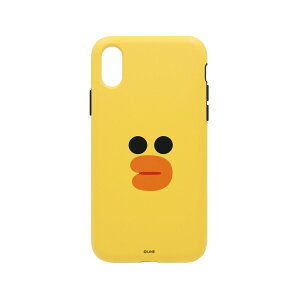 LINE FRIENDS iPhone XR DUAL GUARD tFCX T[(KCL-DFA008) d݌ɕi