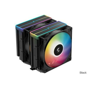 Deepcool AG620 BK ARGB V2 CPU�N�[���[ 260W TDP ������120mm ARGB PWM�t�@��(R-AG620-BKAMMN-GJD) �ڈ��݌�=��