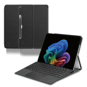 GfB[GX Surface Pro 12C`Ή tbvP[X ubN(MDS-HCSFP12FLBK) 񂹏i