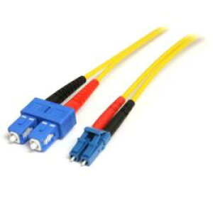 StarTech.com ���t�@�C�o�[�P�[�u��/4m/OS1����/9/125/LC-SC/LSZH/YL(SMFIBLCSC4) �ڈ��݌�=��
