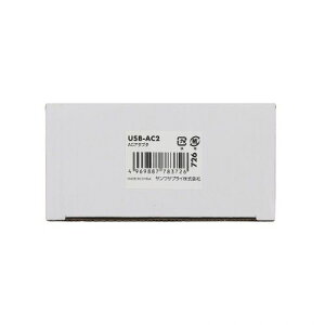 TTvC SANWA SUPPLY ACA_v^(USB-AC2) [J[݌ɕi