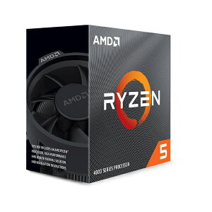 AMD BOX Ryzen 5 4500 with Wraith Stealth Cooler AM4 65W(100-100000644BOX) ���񂹏��i