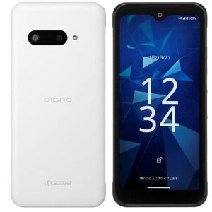 ���Z�� �@�l����5G�X�}�[�g�t�H�� DIGNO SX4 �z���C�g(MediaTek Dimensity6100/4GB(KC-S305W) �ڈ��݌�=��