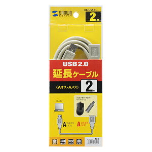 TTvC SANWA SUPPLY USBP[u 2m KB-USB-E2K2 [J[݌ɕi