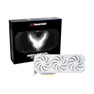 POWERCOLOR Red Devil Spectral White AMD Radeon RX 9070 XT 16GB GDDR6(RX9070XT 16G-E/OC/WH) ���񂹏��i