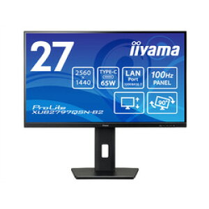 iiyama ProLite27�^ ���C�h�t���f�B�X�v���C ProLite XUB2797QSN-B2(2560x1440/W �ڈ��݌�=��