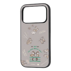 ���C�E�A�E�g iPhone 18 Pro / 17 Pro / �f�B�Y�j�[ / maru�Ռ� HYB/�`�b�v&�f�[��(RJ-DP58K4TB/CD9) ���񂹏��i
