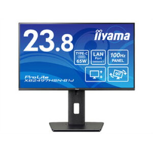 iiyama �t���f�B�X�v���C 23.8�^/1920×1080/USB Type-C/HDMI/DisplayPort/�u���b�N/�X�s�[�J�[����/IPS��(XB2497HSN-B1J) ���񂹏��i