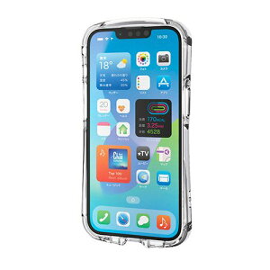 �G���R�� ELECOM iPhone 17e/16e Grippy �n�C�u���b�h�P�[�X ���^���X�e�b�J�[�t �I�[���N���A 1��(PM-A26SGRPACR) ���񂹏��i