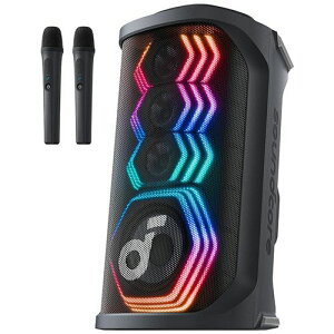 �A���J�[�W���p�� soundcore Rave 3S(AI�{�[�J�������[�o�[�@�\���ڃp�[�e�B�[�X�s�[�J�[) �u���b�N 1��(A31A3012) ���񂹏��i